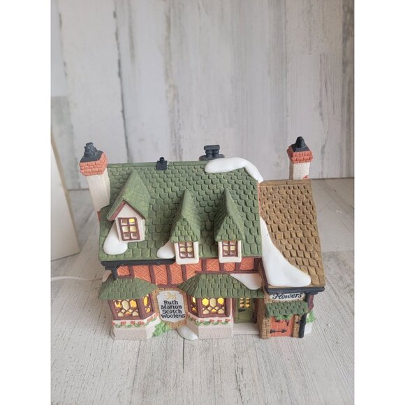 Dept 56 55859 Ruth Marion Scotch woolens village accessory xmas - Picture 3 of 9